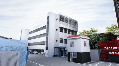 LED flood light production line